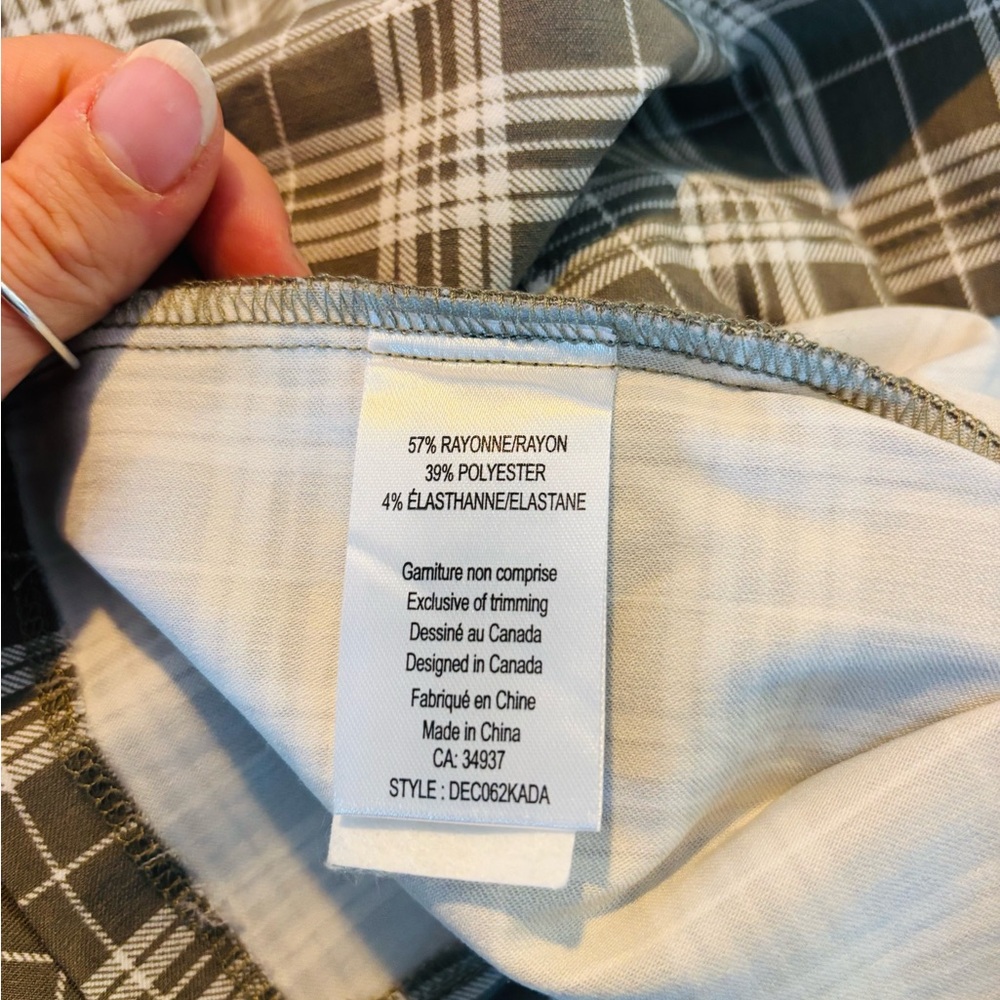 Defrost-NWT-Plaid Patterned Sleeveless Dress - Picture 8 of 8